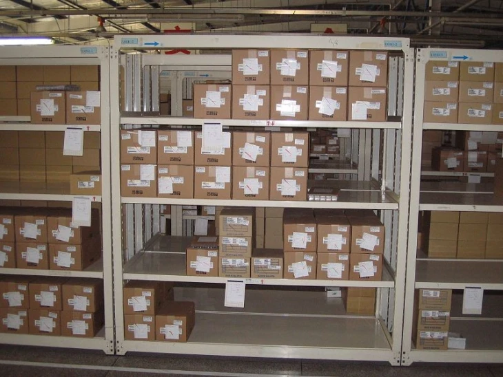 Small Parts Storage Long Span Shelving
